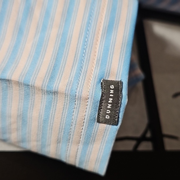 Dunning Striped Polo Shirt Size Small NWT - Picture 5 of 6